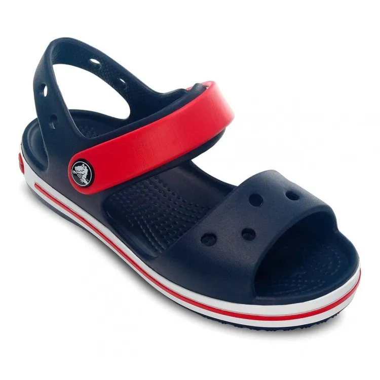 Crocband Sandal Kids Navy Red