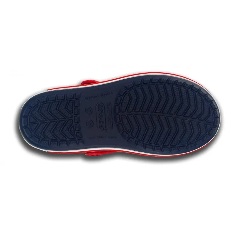 Crocband Sandal Kids Navy Red