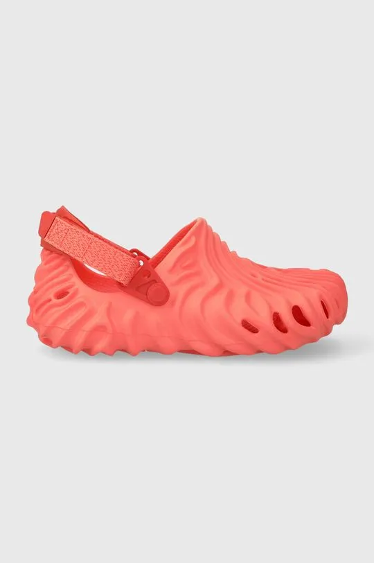 Crocs kids' sliders Salehe Bembury x The Pollex Clog women's orange color