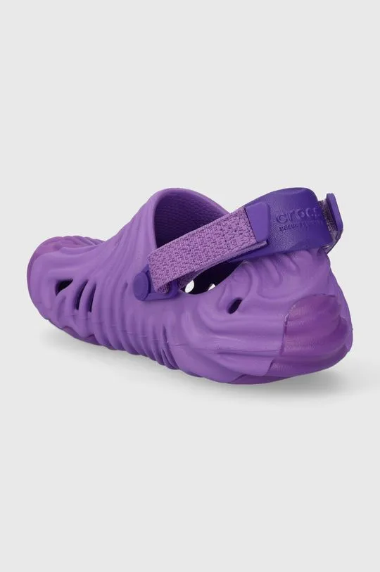 Crocs kids' sliders Salehe Bembury x The Pollex Clog women's violet color