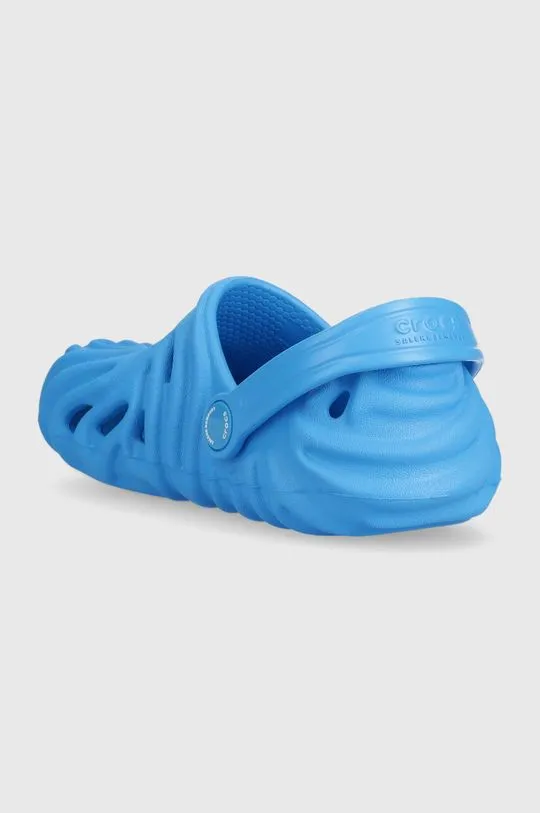 Crocs kids' sliders Salehe Bembury x The Pollex women's blue color