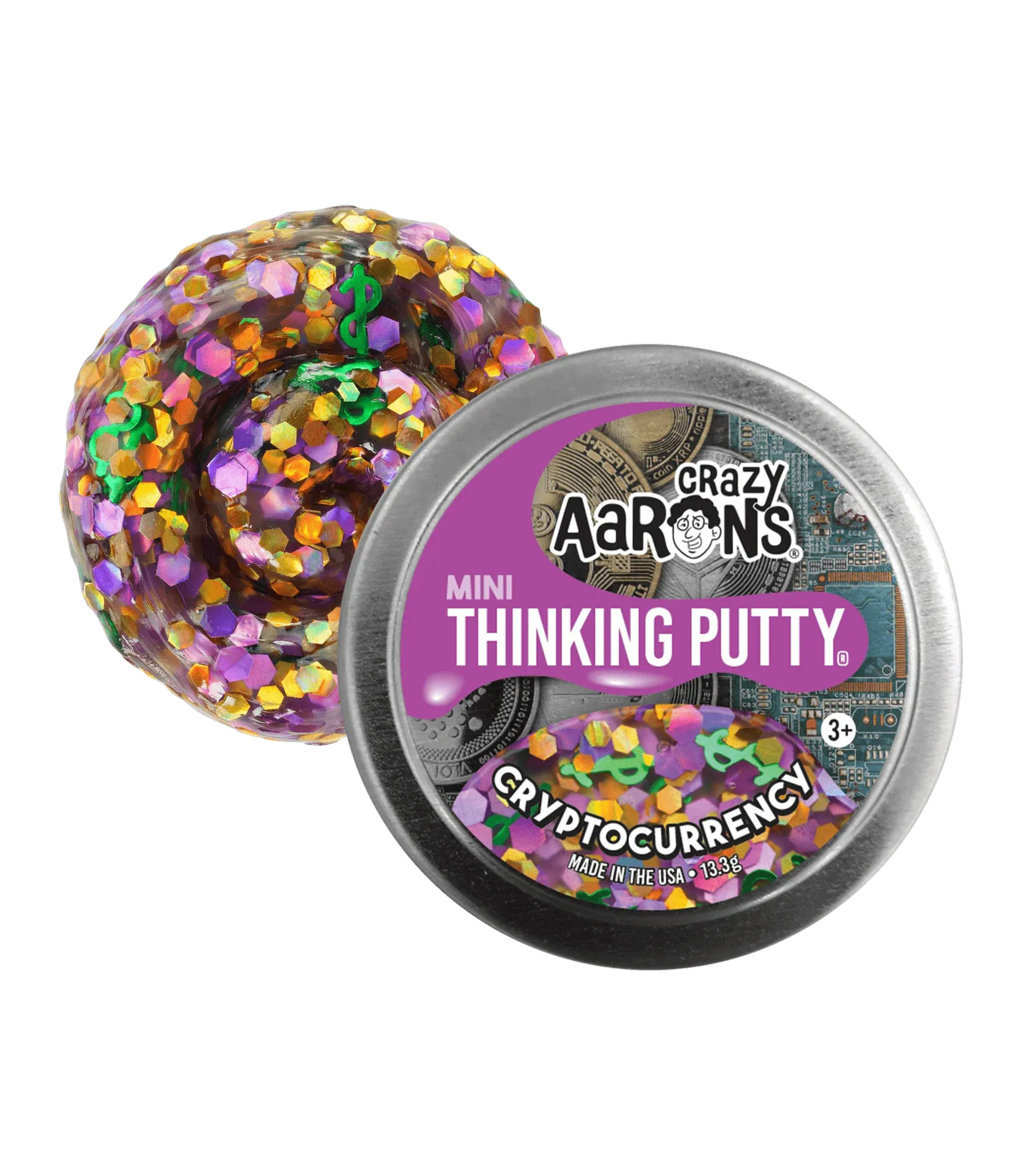 Cryptocurrency Mini Thinking Putty