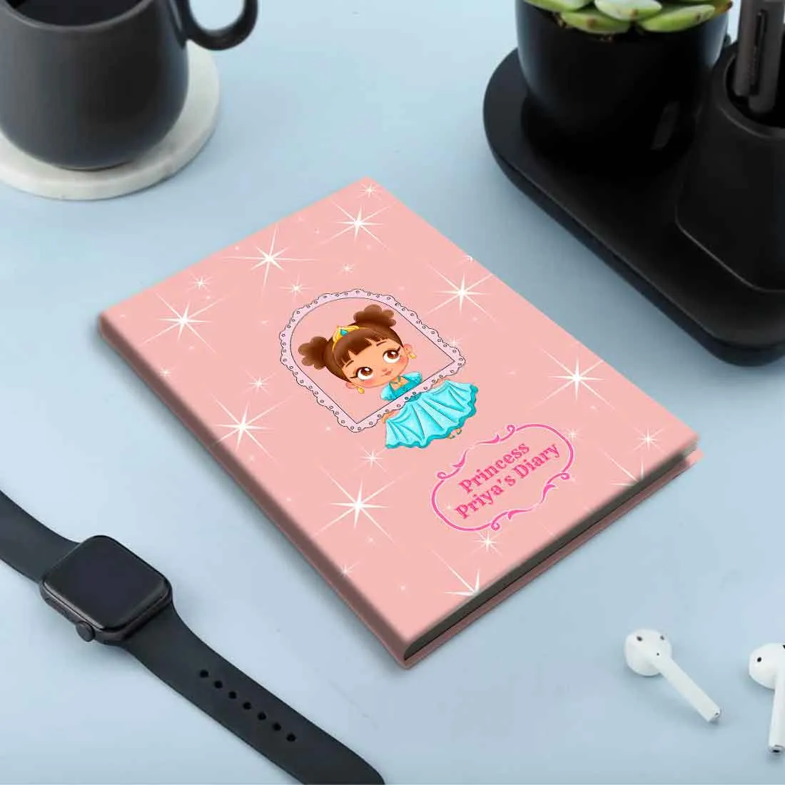 Custom Name Diaries for Kids - Printed A5 Diaries