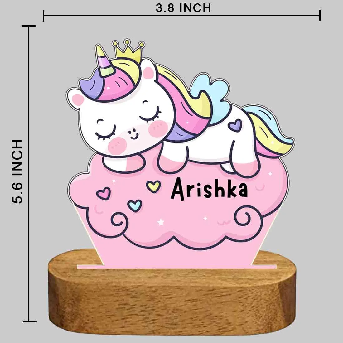 Customized Name Lamp for Kids Bedroom LED Light - Unicorn