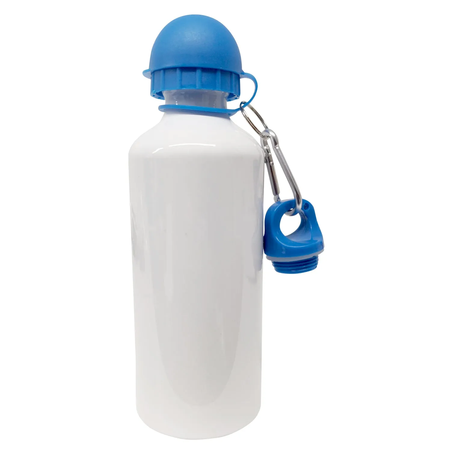 Blue Kids Water Bottle with Personalised Photo