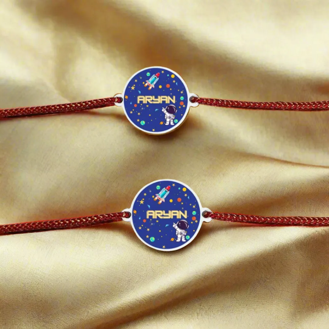 Customized Rakhi with Name - Designer Kids Rakhi