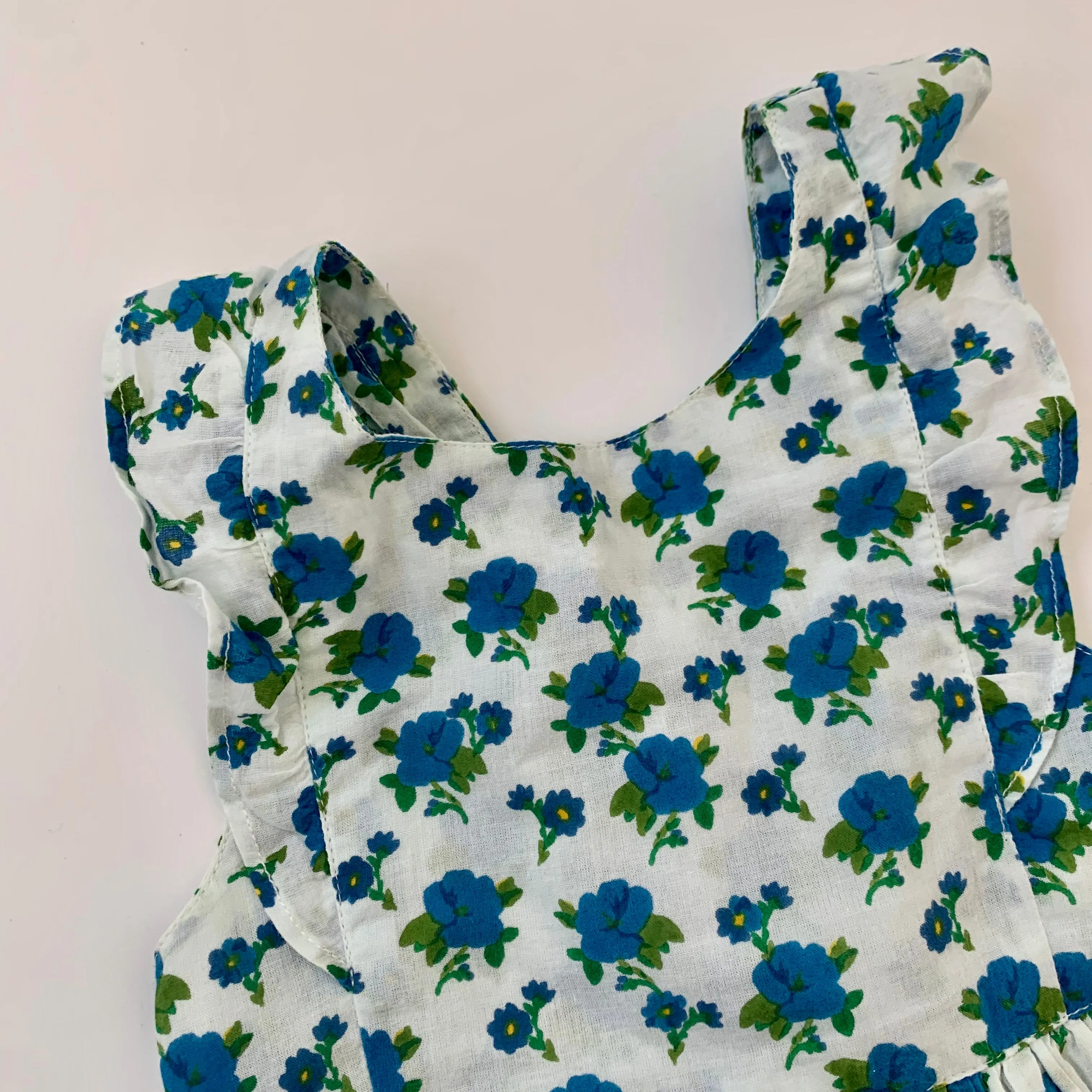 Le Petit Lucas Du Tertre Floral Cotton Dress for 3 Years Old