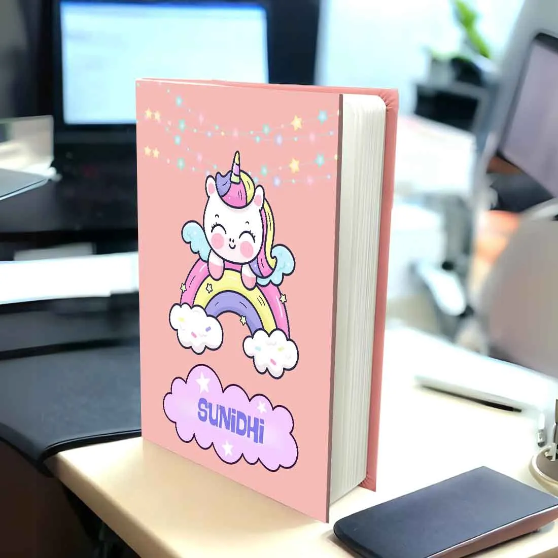 Cute Journal Diary for Kids - Custom Printed Diary with Name