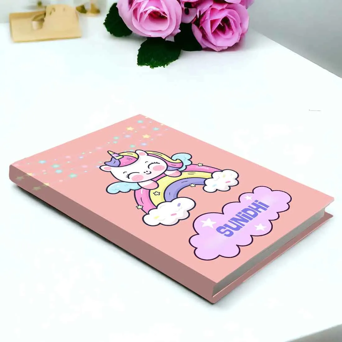 Cute Journal Diary for Kids - Custom Printed Diary with Name