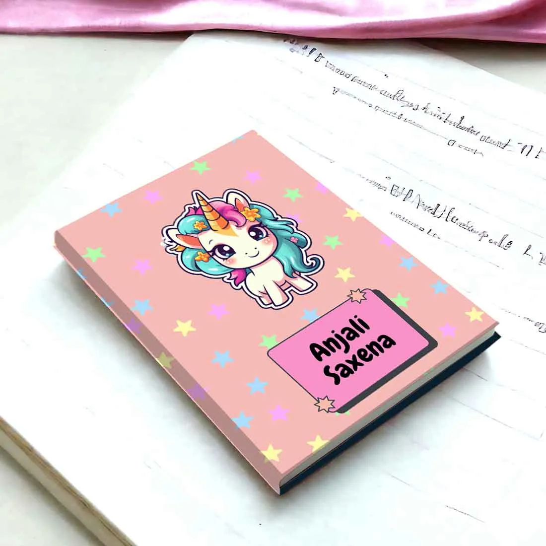 Cute Mini Diaries with Name - Custom Printed Diary for Kids