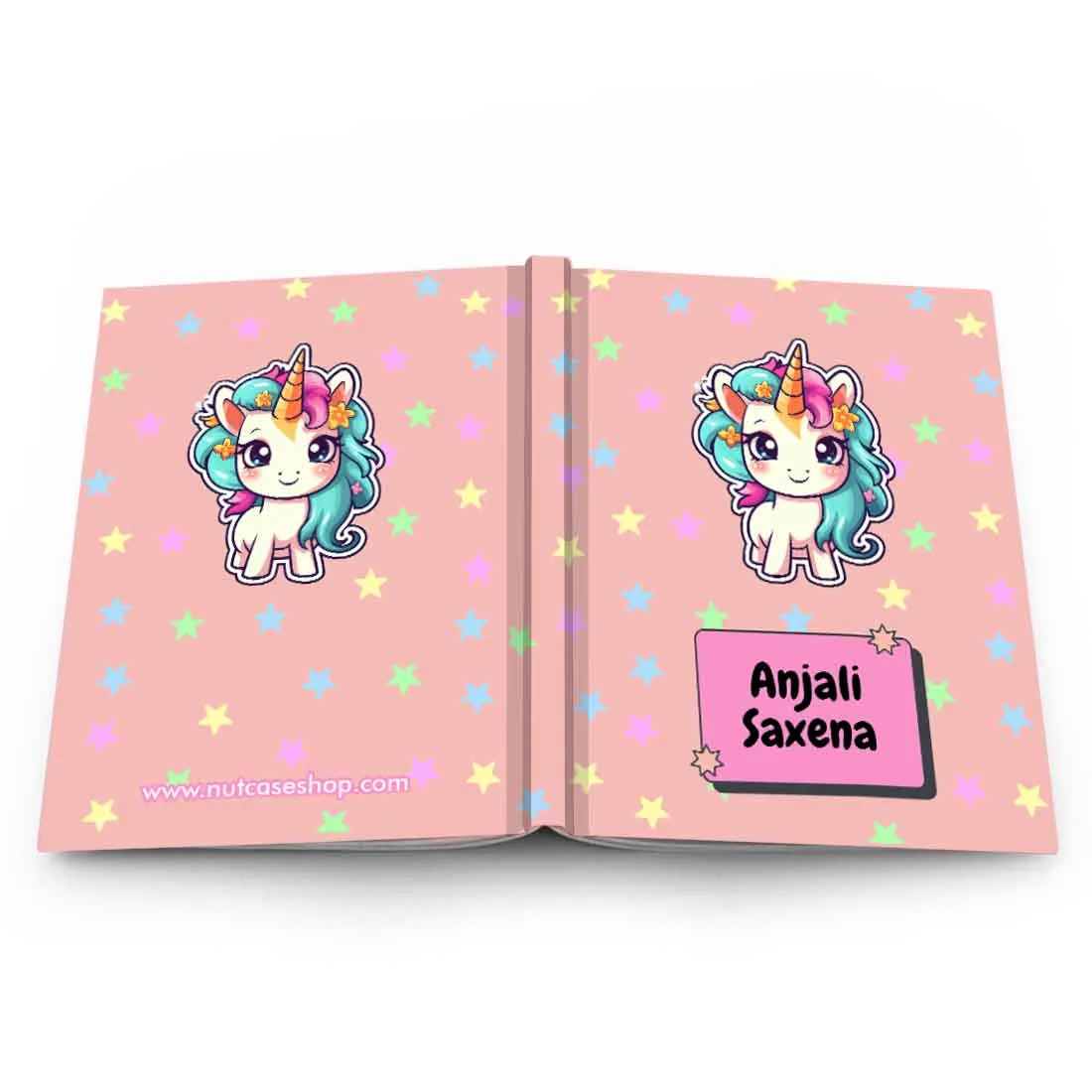 Cute Mini Diaries with Name - Custom Printed Diary for Kids