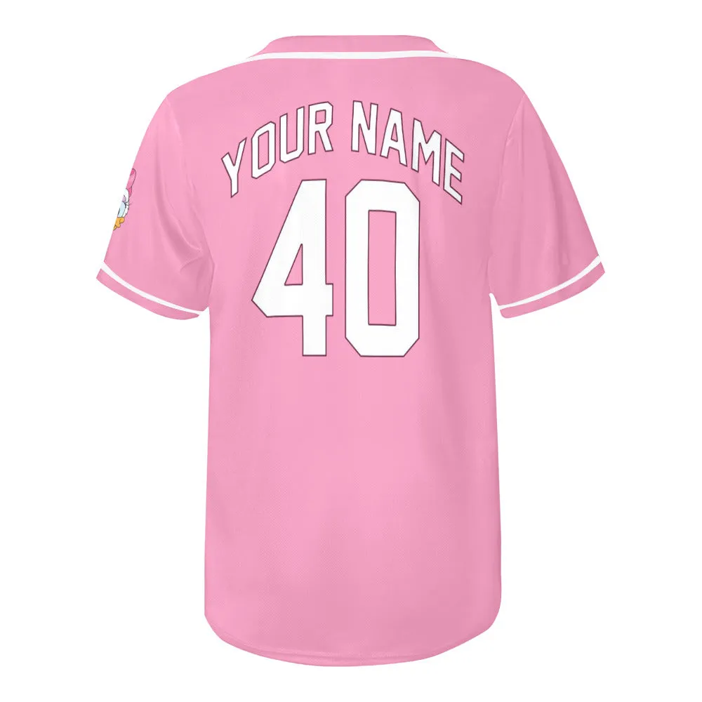 Daisy Duck Customizable Jersey (Adults And Kids Sizes)