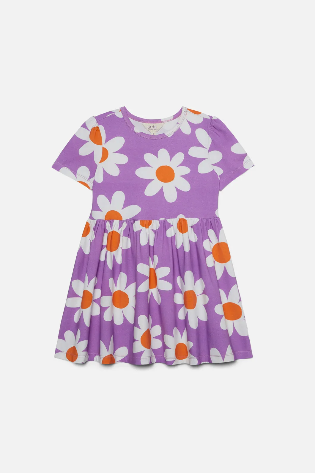 Daisy Print Kids Dress