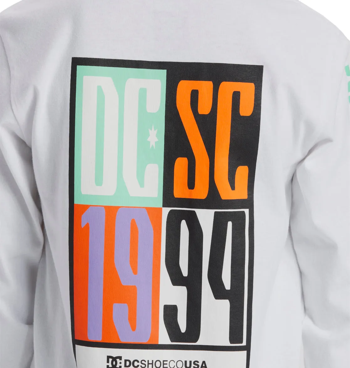 DC Shoes Kids Sportster Long Sleeve Crew Neck T-Shirt