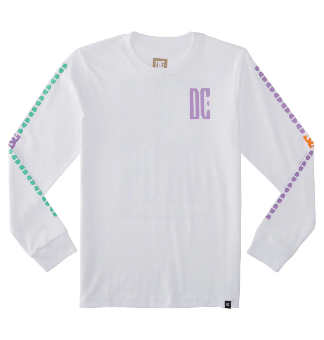 DC Shoes Kids Sportster Long Sleeve Crew Neck T-Shirt