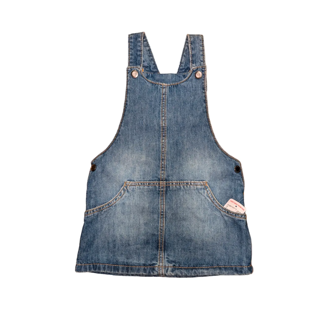 Denim Overall Dress for Kids