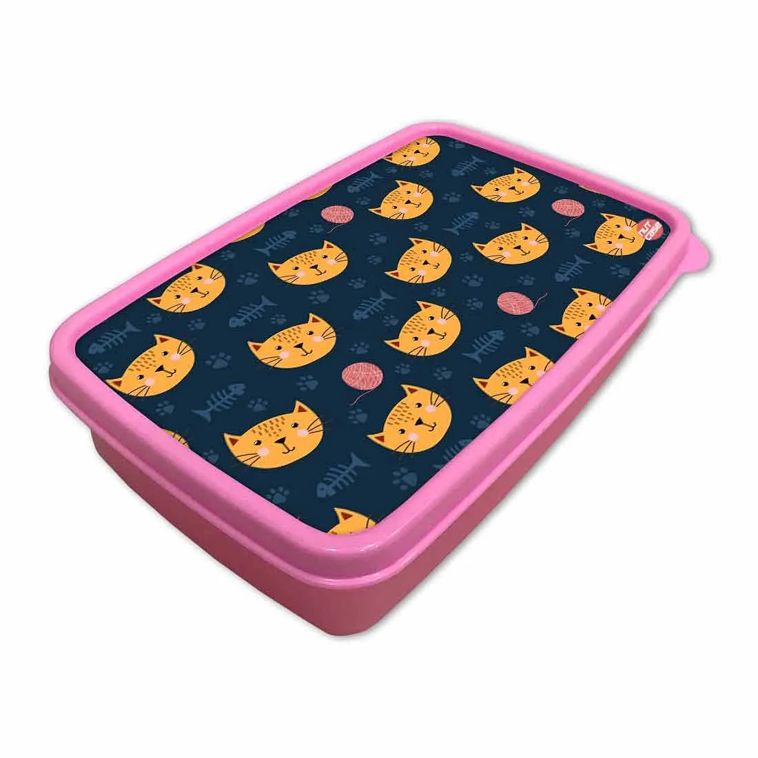 Designer Kids Lunch Box for School Return Gifts Birthday Party - Cute Cat