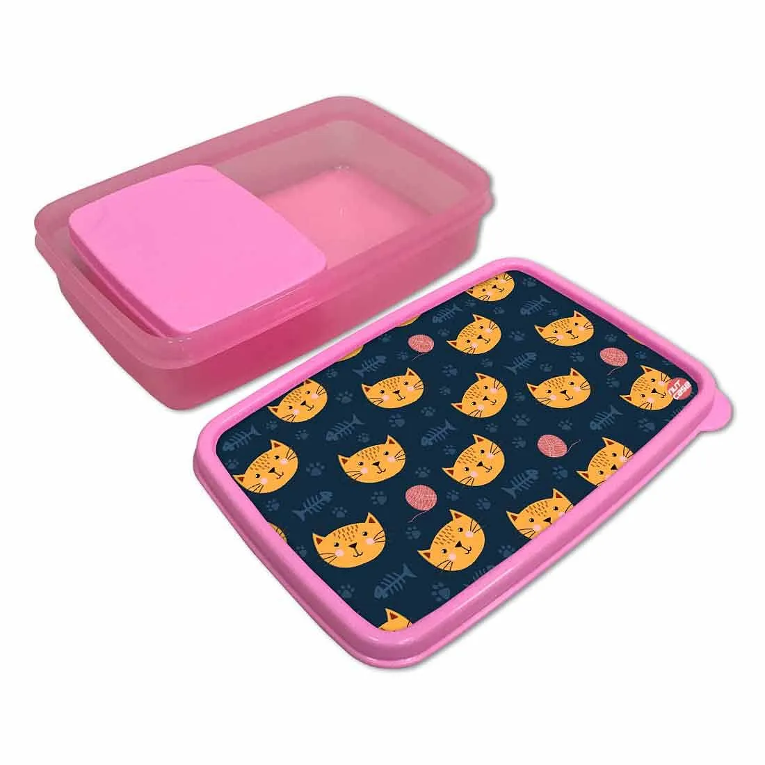 Designer Kids Lunch Box for School Return Gifts Birthday Party - Cute Cat