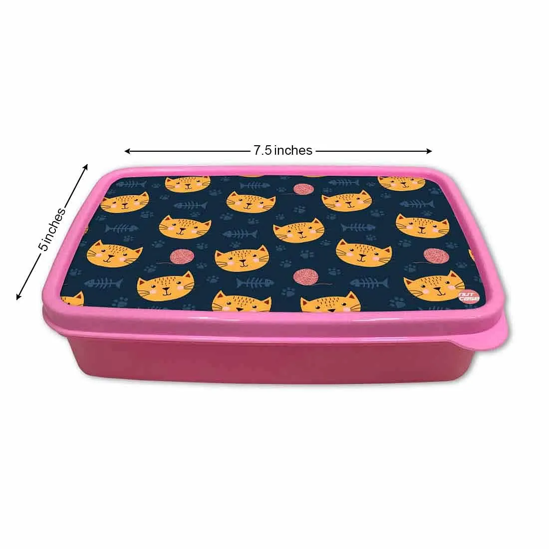 Designer Kids Lunch Box for School Return Gifts Birthday Party - Cute Cat