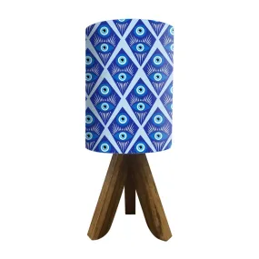 Designer Mini Tripod Table Lamp for Kids Bedroom Study - Evil Eye Protector