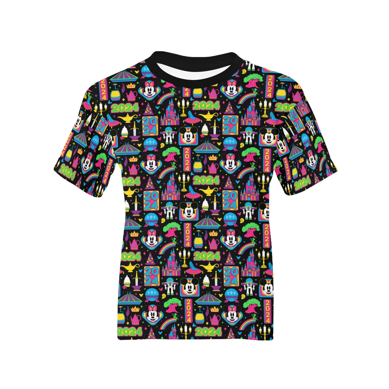 Disney 2024 Dark Kids' T-shirt