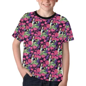 Disney Mulan Blooming Flowers Kids' T-shirt