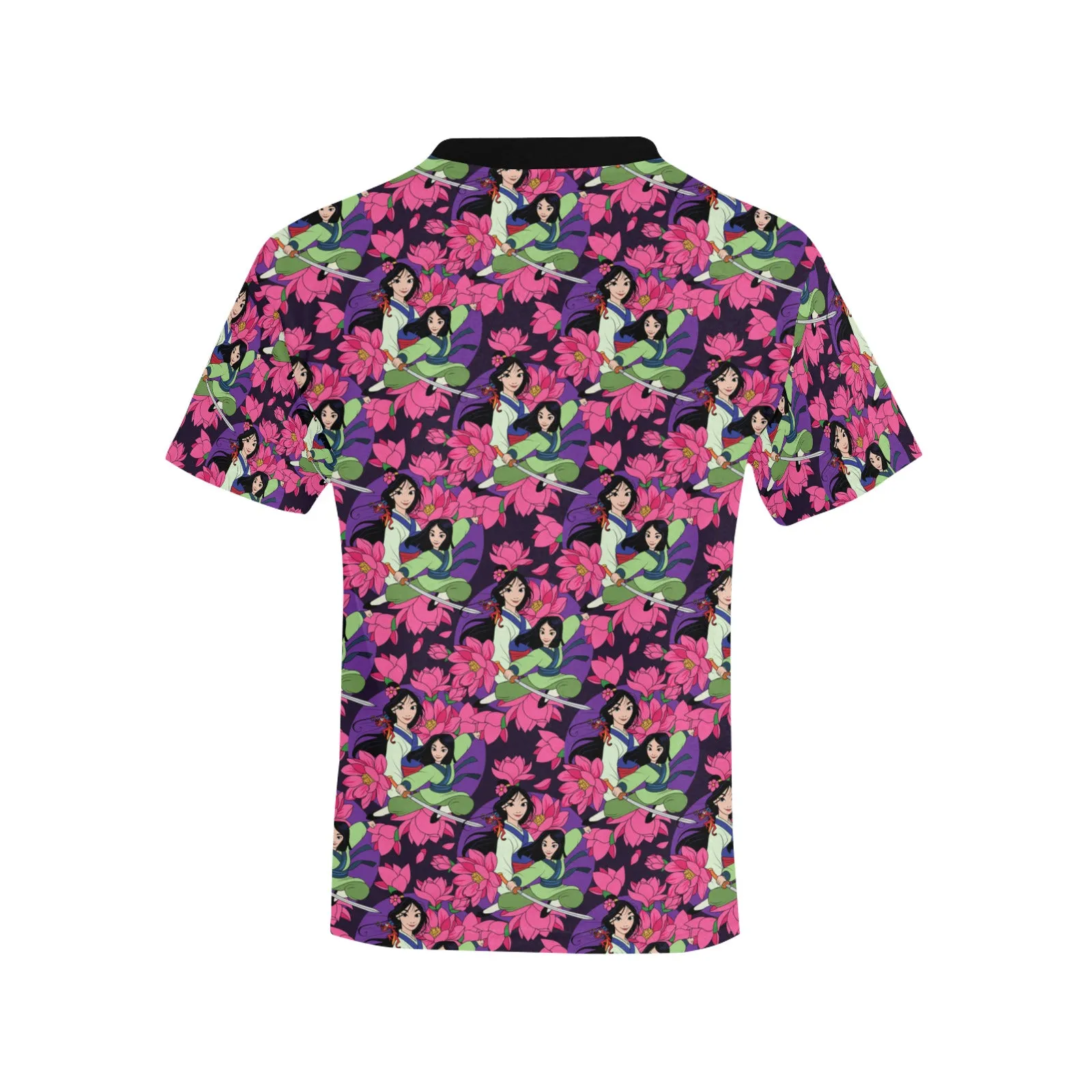 Disney Mulan Blooming Flowers Kids' T-shirt