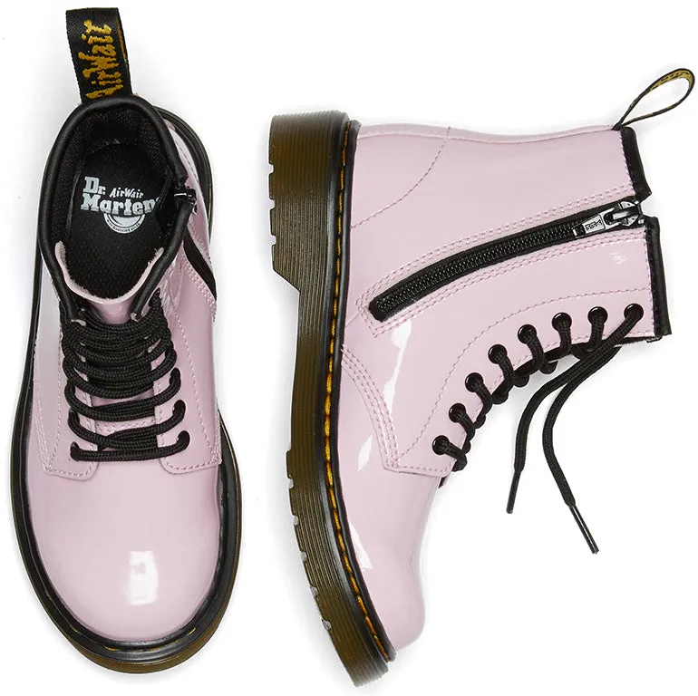 Dr Martens Kids 1460 Pale Pink Patent