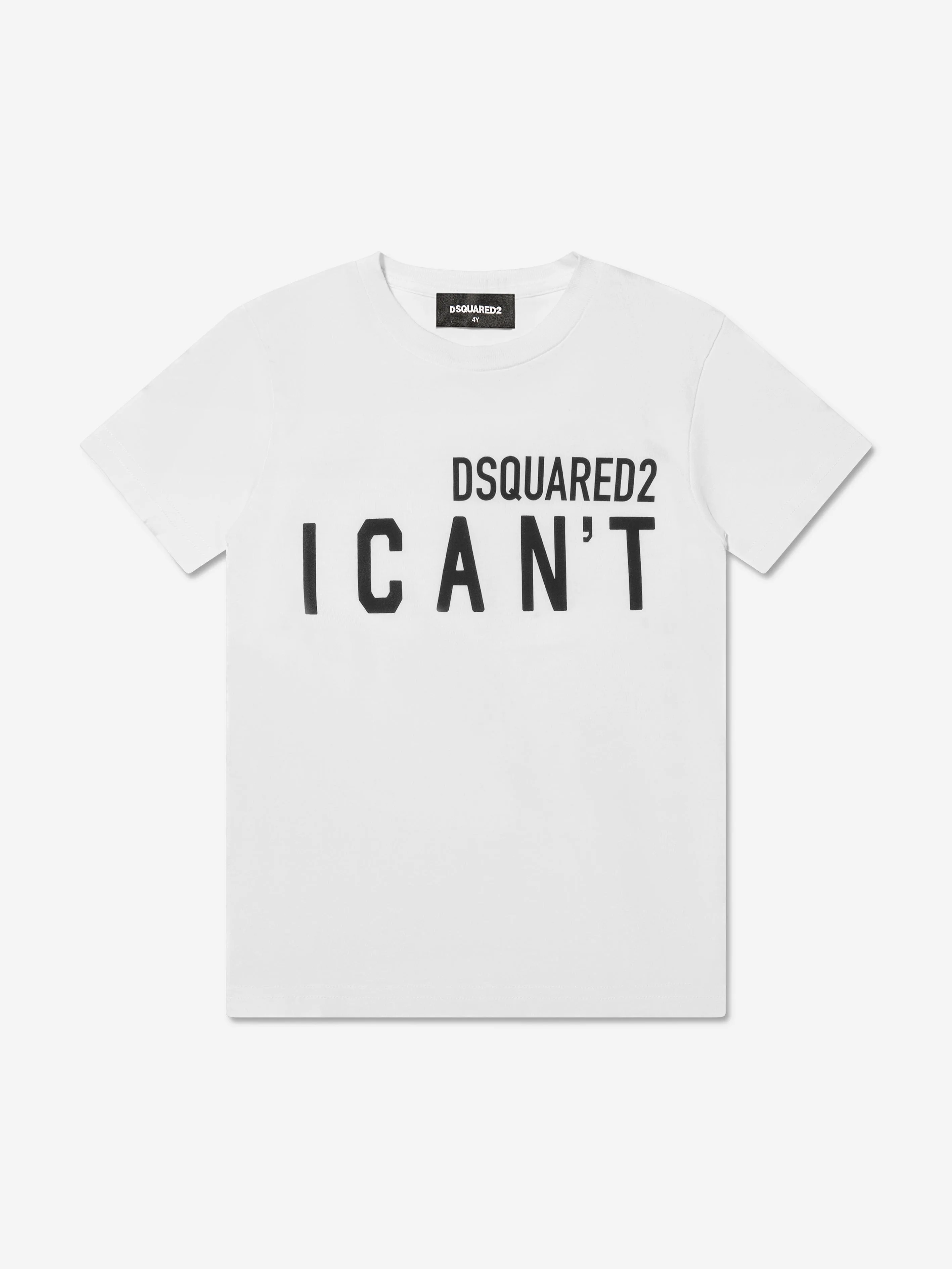 Dsquared2 Kids - Kids I Can't Logo T-Shirt | Childsplay Clothing