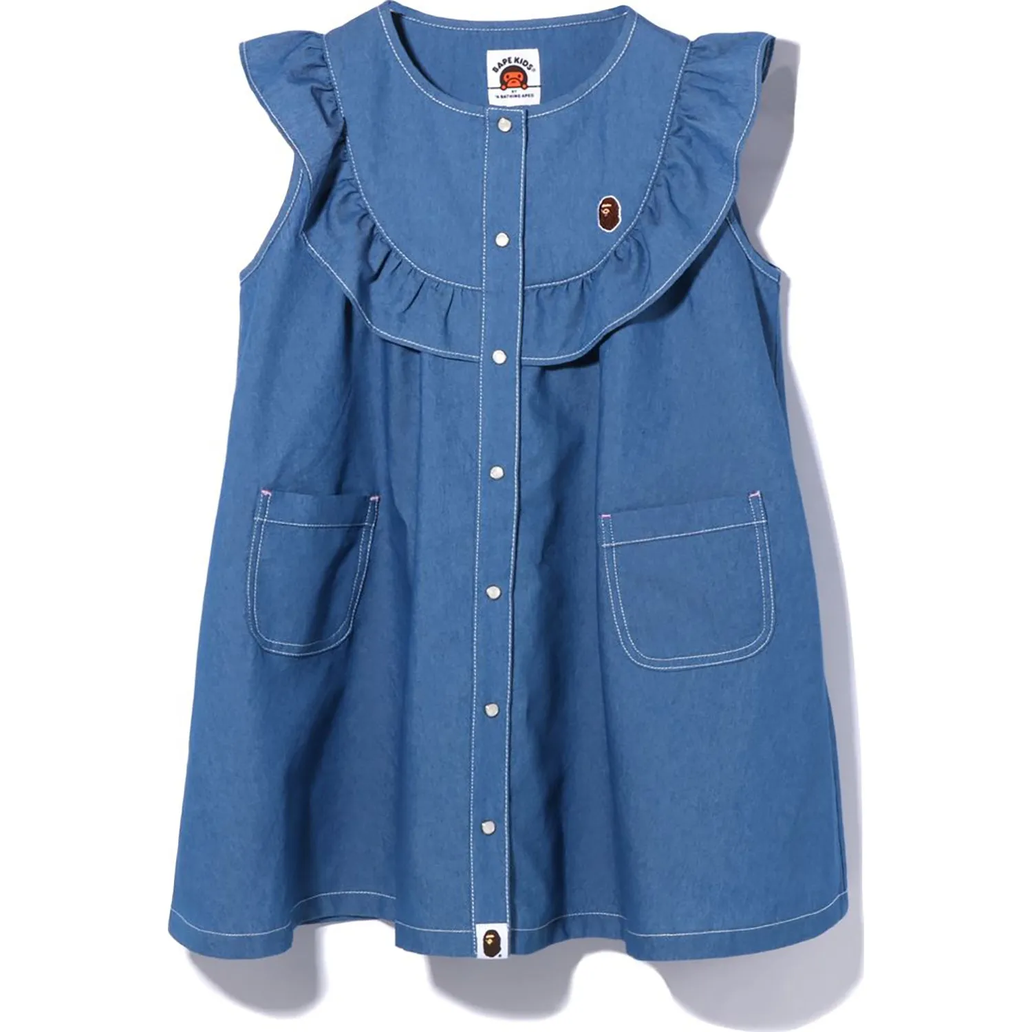 DUNGAREE FRILL ONEPIECE KIDS