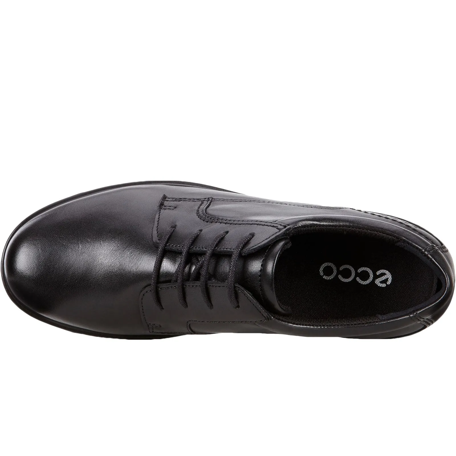 ECCO Kids Cohen Leather Brogues - Black