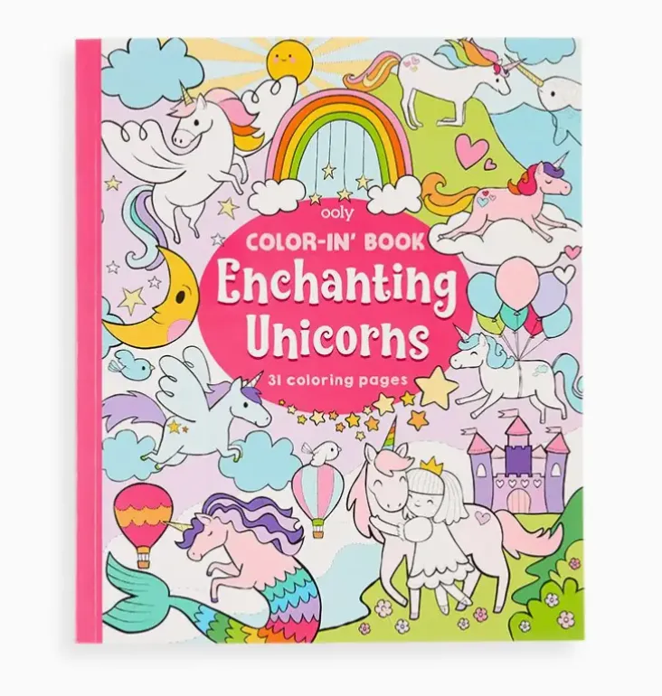 Unicorns Coloring Book by Ooly