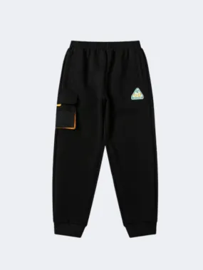 Erke Knitted Kids Boys Outdoor Pant Black