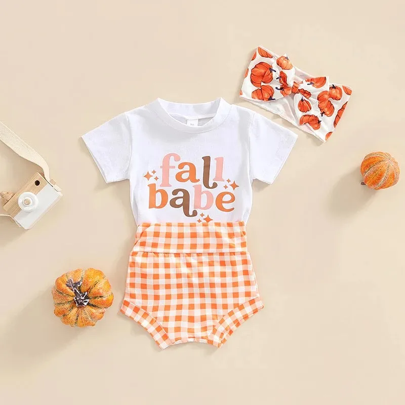 Fall vibes  baby kids set