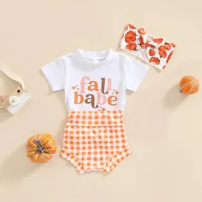 Fall vibes  baby kids set