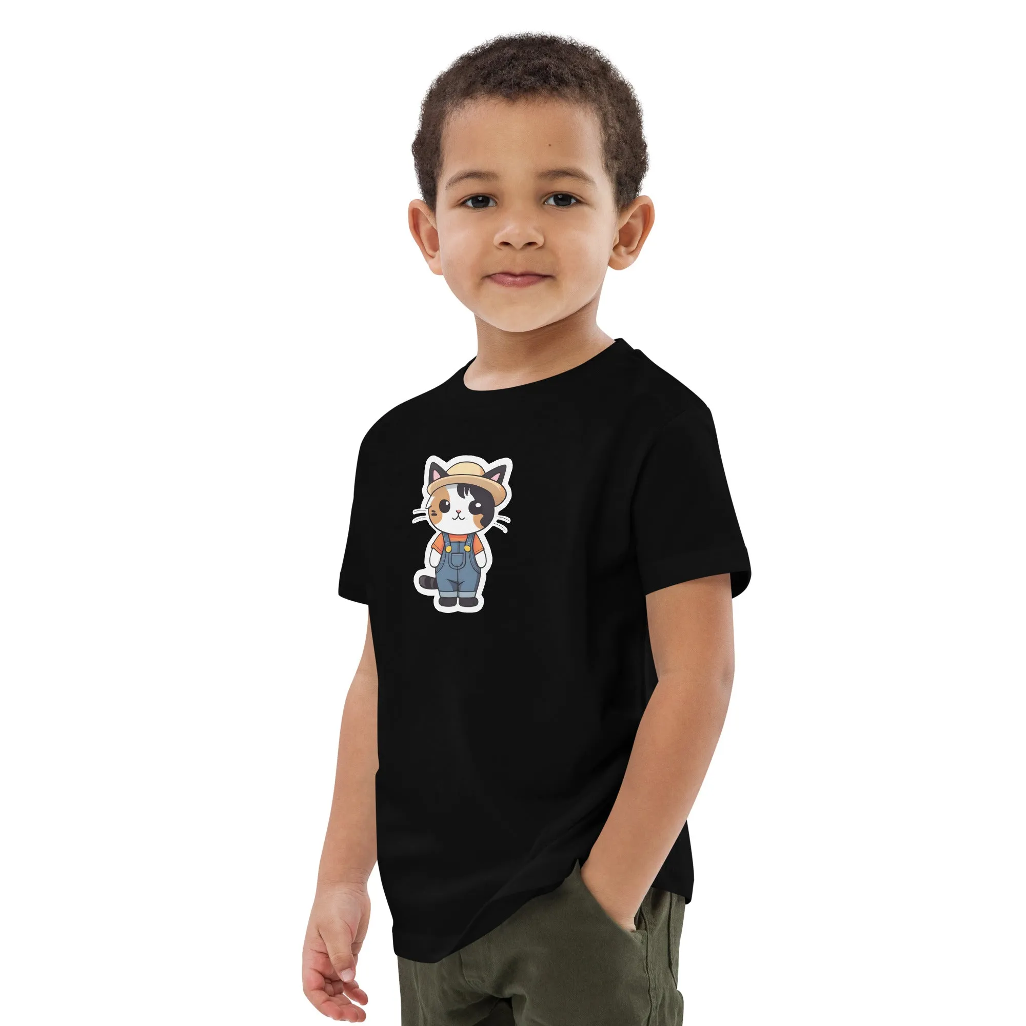 Farmboy Kitten Organic Cotton Kids' T-shirt