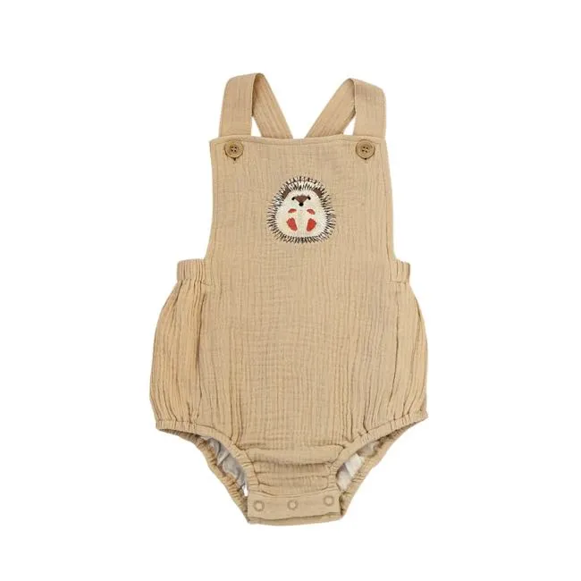 Karibou Kids Hokey Pokey Romper in Fawn