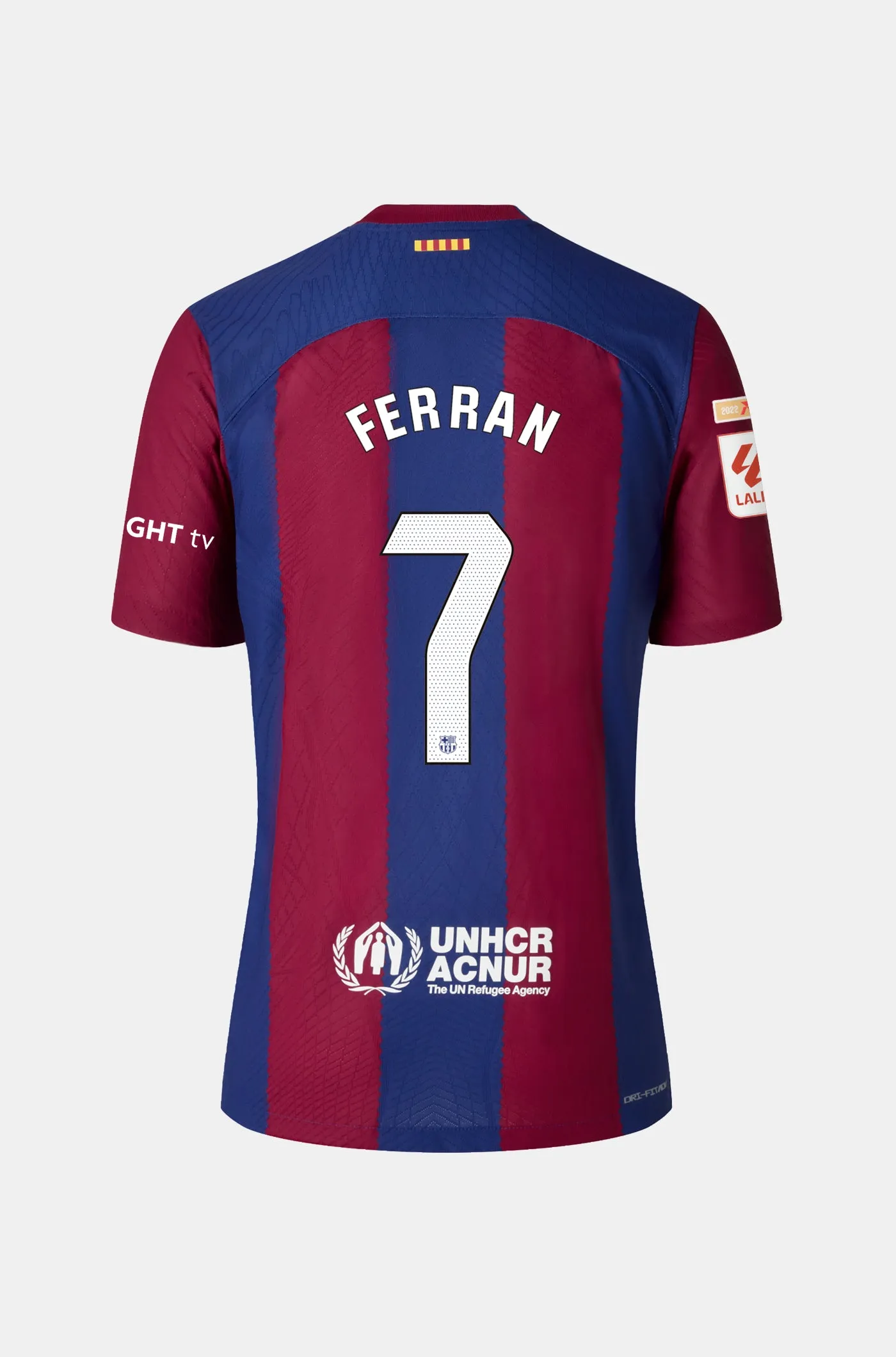 FC Barcelona Kids' Home Shirt 23/24 - Junior - FERRAN