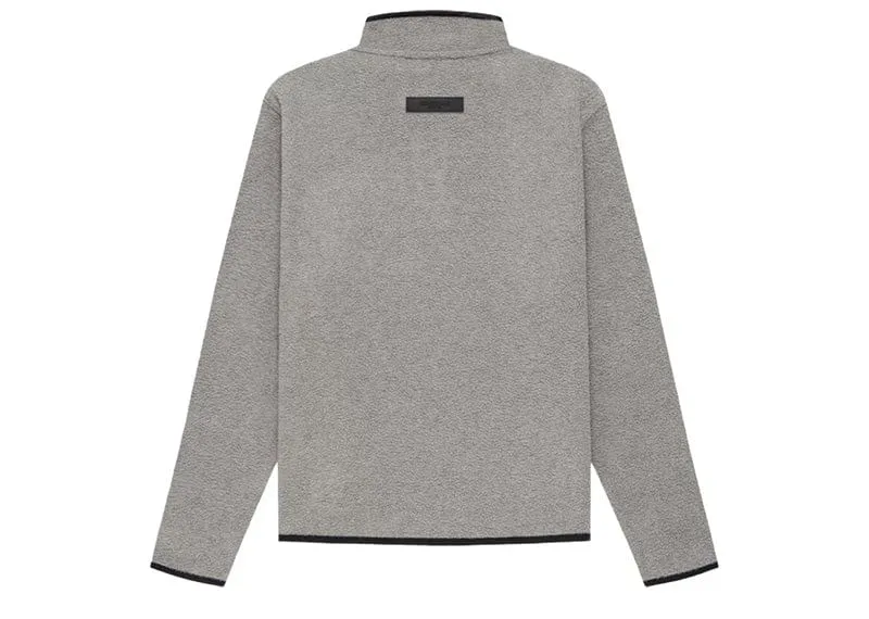 Fear of God ESSENTIALS Kids Gray Fleece Jacket