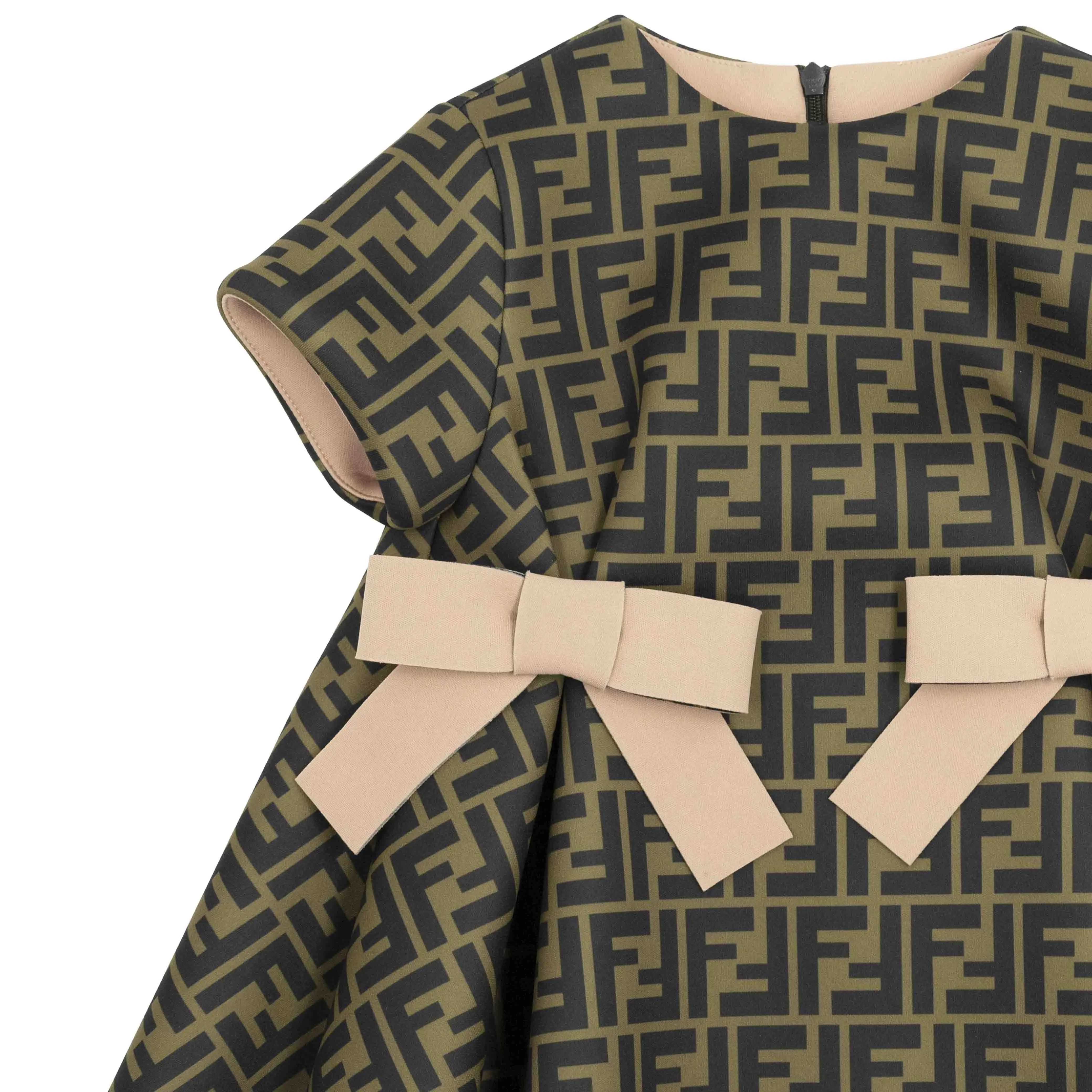 Fendi Children's FF Patterned Dress