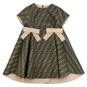 Fendi Children's FF Patterned Dress