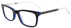 Fila VFI151 Eyeglasses Youth Kids Boy's Full Rim Square Shape