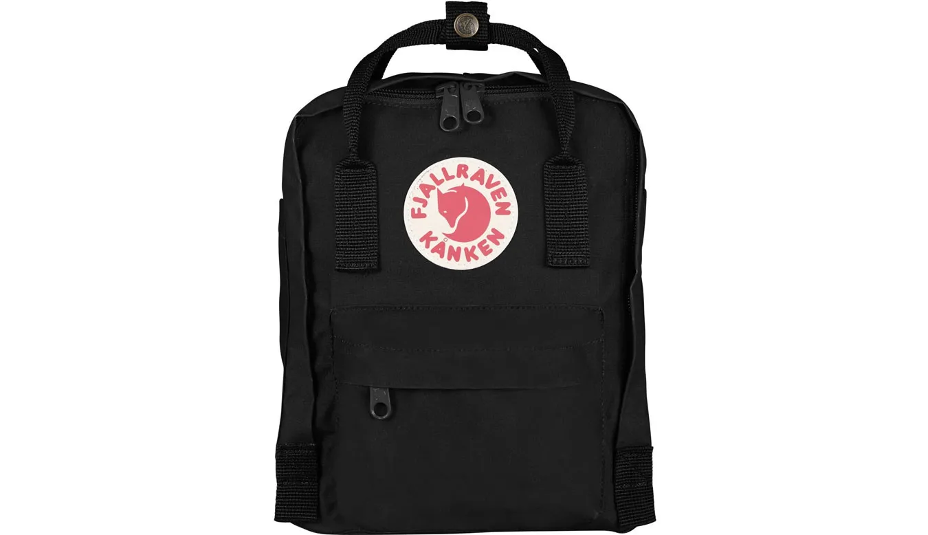 Fjällräven Kånken Mini Kids Black