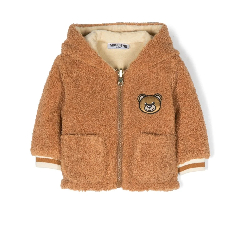 Fleece Jacket with Teddy Bear