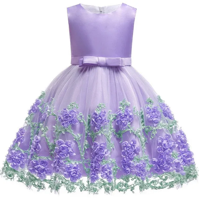 Flower Cake Tutu Girls Clothing 2-10 Years