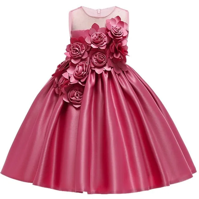 Flower Cake Tutu Girls Clothing 2-10 Years