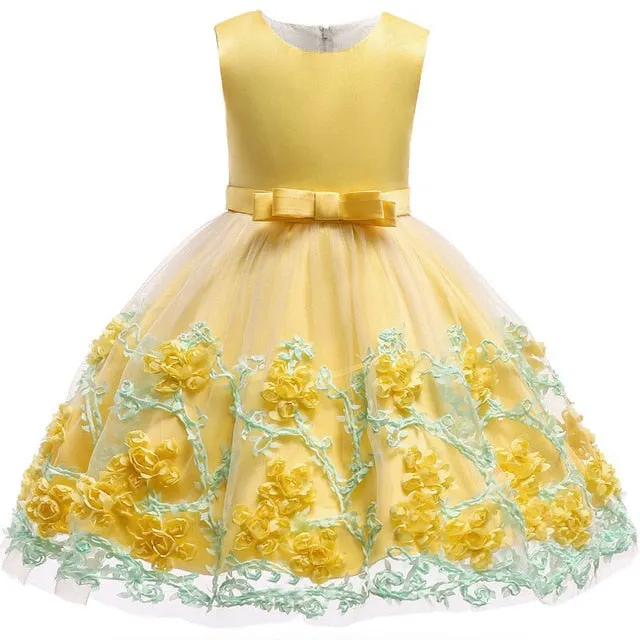 Flower Cake Tutu Girls Clothing 2-10 Years