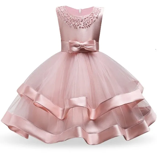 Flower Cake Tutu Girls Clothing 2-10 Years