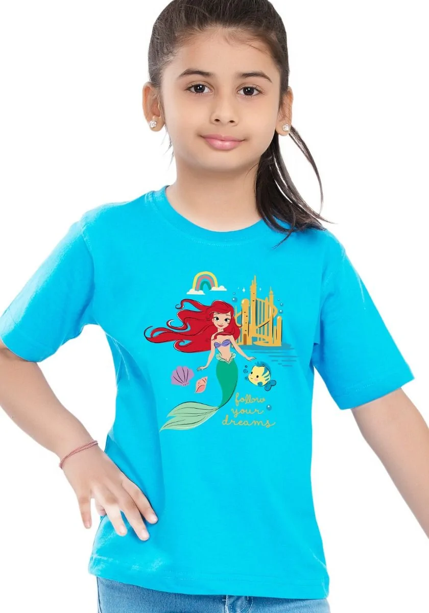 Follow Dreams Ariel Kids T-Shirt