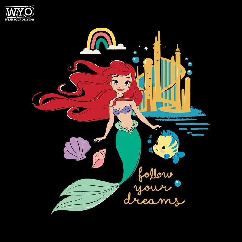 Follow Dreams Ariel Kids T-Shirt